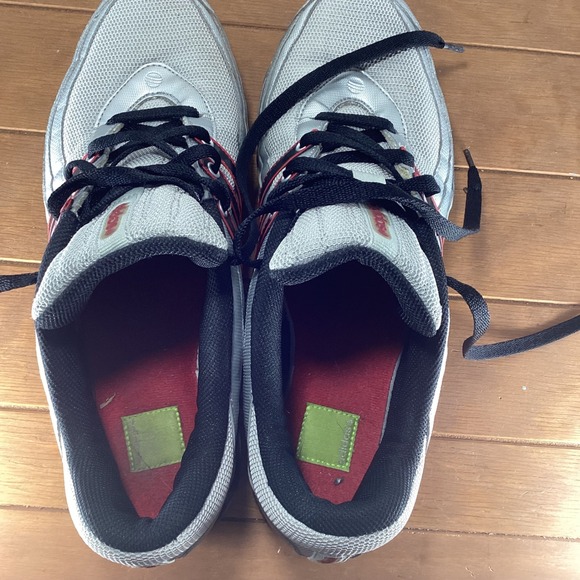 Adidas Climacool Ride Running Shoes Silver Black Red Mens Size 8.5 - Picture 5 of 8